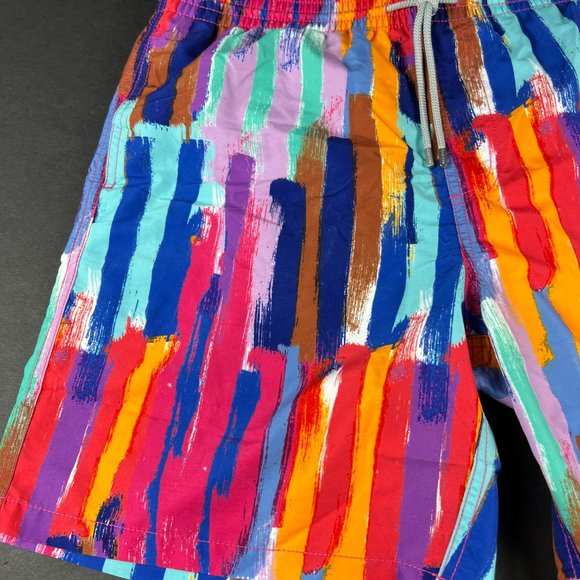 Surf Cuz Swim Shorts Men's Extra Extra Large Colorful Swimming Trunks - Picture 2 of 16